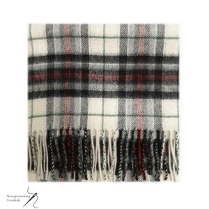 The Edinburgh Zoo Panda Tartan Cashmere Scarf