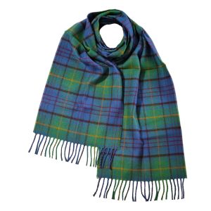 Lambswool Scarf in Donegal County Tartan 