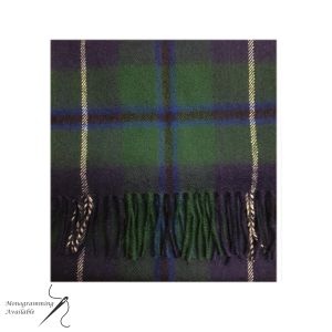 Lambswool Scarf in Douglas Modern Tartan 