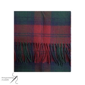 Lambswool Scarf in Lindsay Tartan