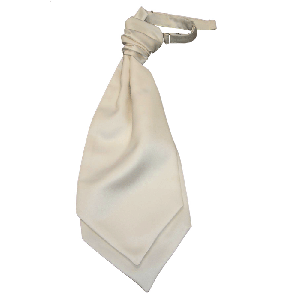 Scrunchie Cravat Ivory