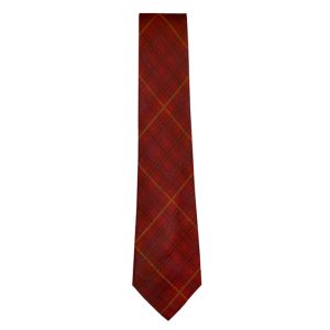 Silk Tie in Kinloch Anderson Rowanberry Tartan