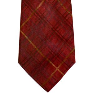 Kinloch Anderson Rowanberry Tartan Tie in Pure Silk