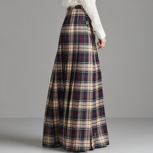 The Classic Kinloch Anderson Kilted Skirt in Maxi Length Made to Order