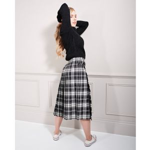 Kinloch Anderson Classic Kilted Skirt in Below the Knee Length Made to Order