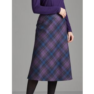 Bias Cut Skirt Below the Knee