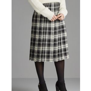 Skirt with All Round Knife Pleats 
