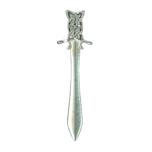 Sterling Silver Kilt Pin With Celtic Knot Design 