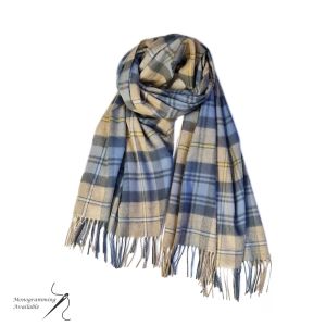 Cashmere Stole in Campbell of Argyll Weathered Tartan