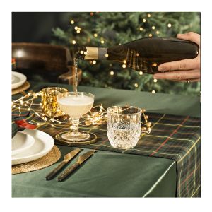 Christmas Table Runner in Stewart Hunting Tartan