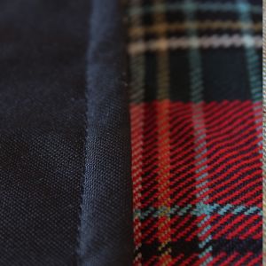 Small Dog Travel Bed in 100% Wool Tartan - Made to Order