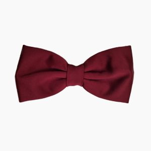 Bow tie, Pre Tied in Burgundy