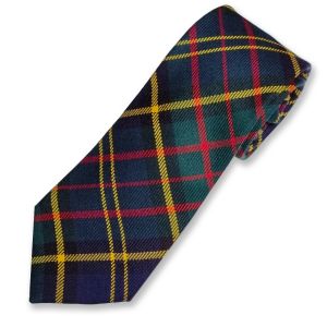 MacMillan Hunting Modern Tartan Tie in Pure New Wool