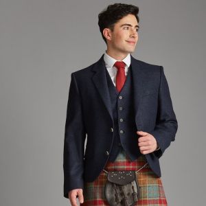Kinloch Anderson Midnight Ocean Day Waistcoat