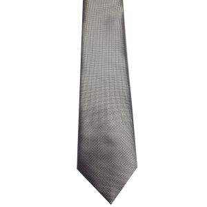 Wedding Tie in Polyester Basket Weave Pattern Long