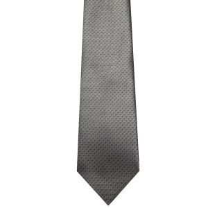Wedding Tie in Polyester Square Circle Pattern Long