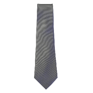 Wedding Tie in Pure Silk Plain Silver Grey