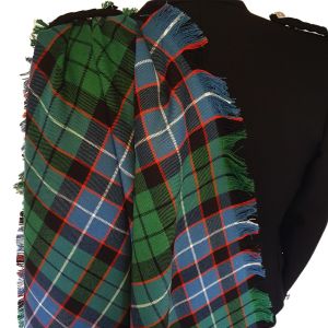 Fly Plaid with plain fringe - Galbraith Old Colours / Mitchell Ancient