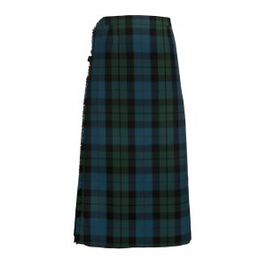Straight Skirt with Rear Kick Pleat in Lightweight Tweed