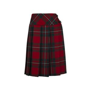 Hipster Pleated Skirt with Buckles in Macgregor Modern Tartan