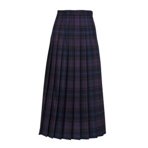 All Round Knife Pleat Skirt in Kinloch Anderson Thistle Tartan