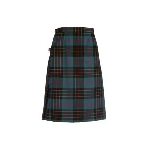 Classic Kilted Skirt in Brodie Ancient Hunting Tartan - Below the Knee Length