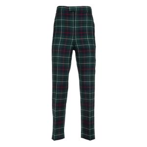 Fishtail Waistband Trousers in Duncan Modern Tartan