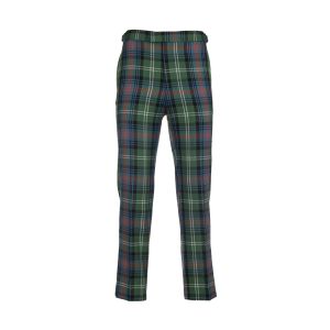Straight Waistband Trousers in Sutherland Old Ancient Tartan