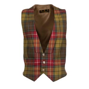 Evening Waistcoat in Buchanan Weathered Tartan