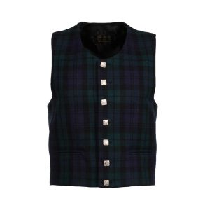 Sherrifmuir Waistcoat in Blackwatch Tartan
