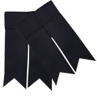 Blue Modern Garter Flashes to tone with kilt
