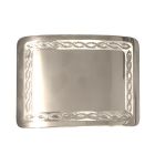 Celtic Knot Buckle in Sterling Silver by Hamilton and Inches