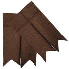 Cocoa Tweed Garter Flashes to tone with kilt