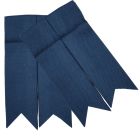 FOS Blue Garter Flashes to tone with kilt