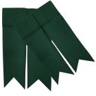 Green Ancient Garter Flashes to tone with kilt