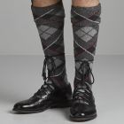 Tartan Kilt Hose Hand Knitted