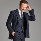 1868 Collection Cairngorm Highland Tweed Jacket in Midnight Ocean