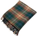 Lambswool Throw Rug in Kinloch Anderson 150th Anniversary Sundial Tartan