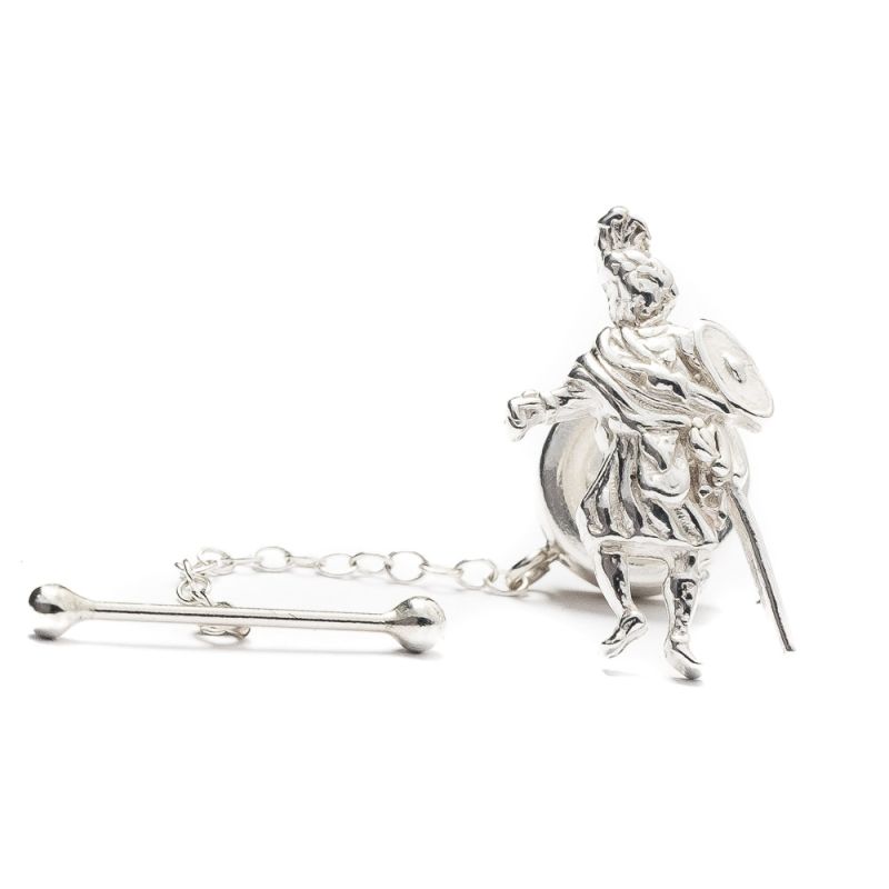 Highlander Lapel Pin - Sterling Silver