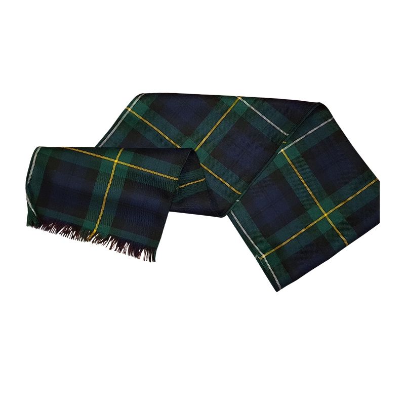 Evening Sash in Campbell of Argyll Modern Tartan in Fine Wool length 60"