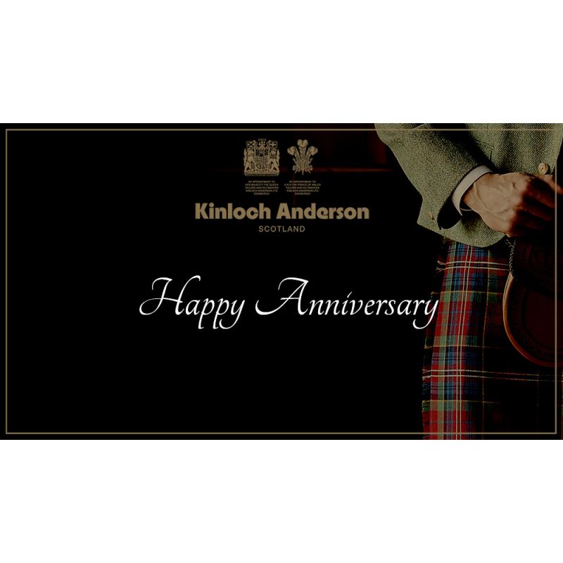 Kinloch Anderson a HAPPY ANNIVERSARY EGift Card