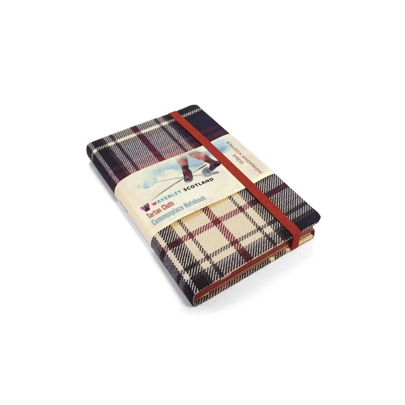 Kinloch Anderson Commonplace Notebook in Kinloch Anderson Dress Tartan