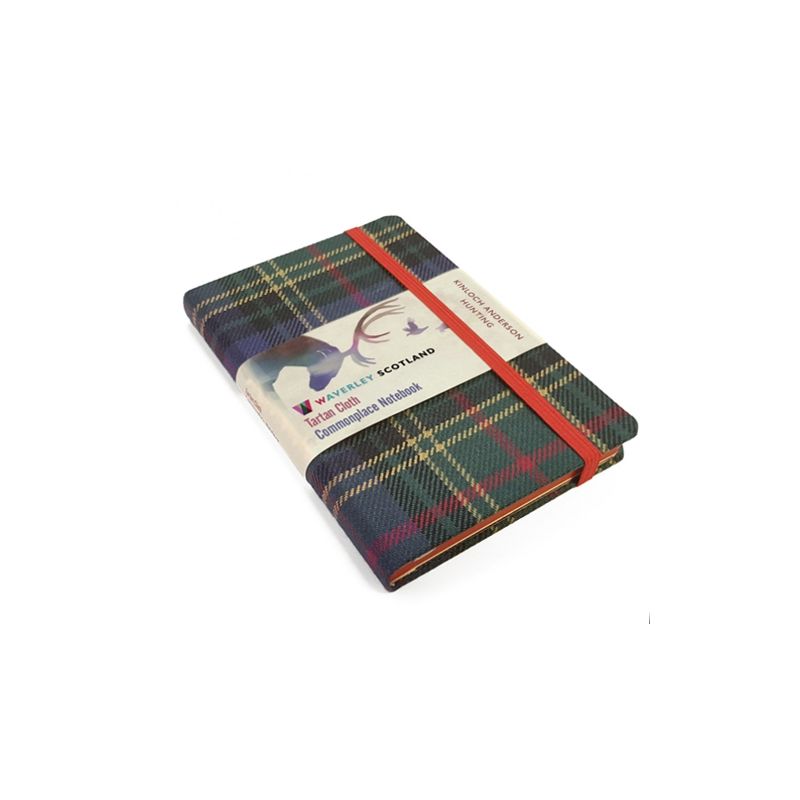 Kinloch Anderson Commonplace Notebook in Kinloch Anderson Hunting Tartan