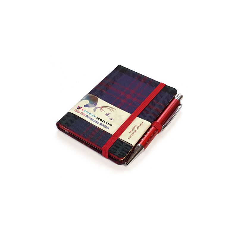 Kinloch Anderson Tartan Notebook in Hunting Tartan Angled