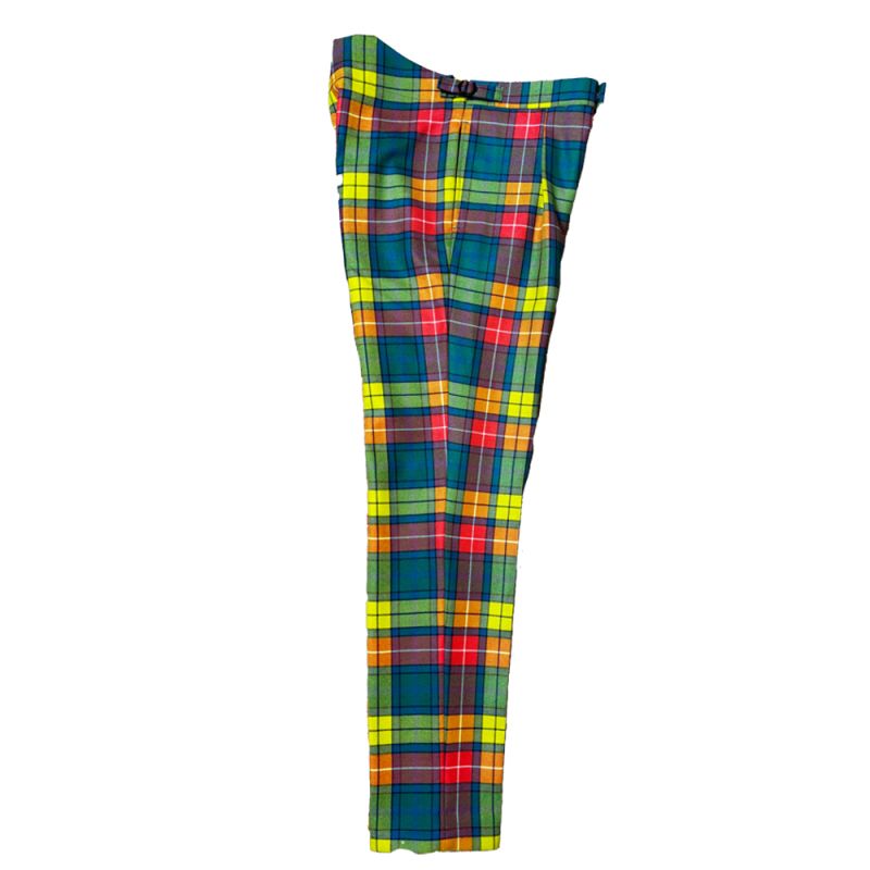 Fishtail Trousers in Buchanan Ancient Tartan