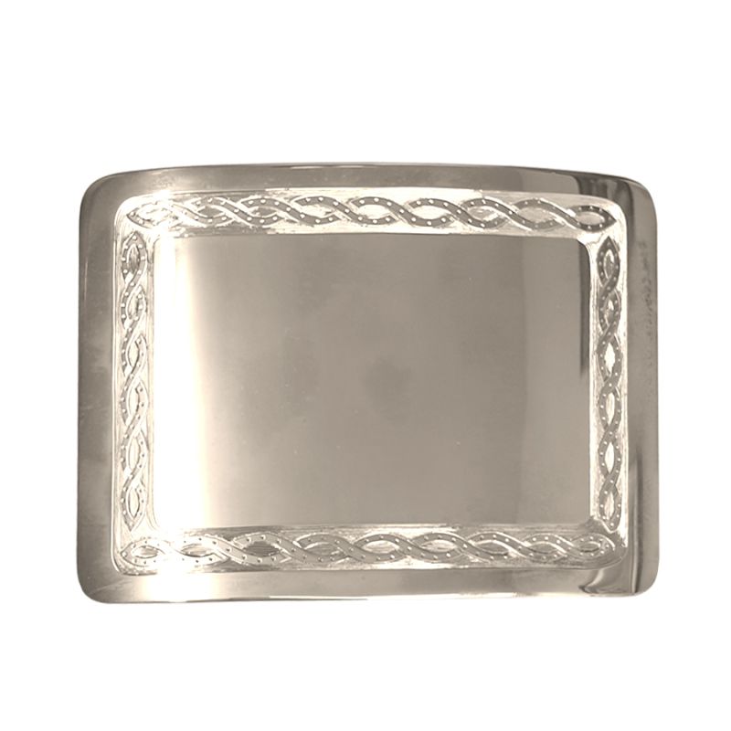 Celtic Knot Buckle in Sterling Silver by Hamilton and Inches