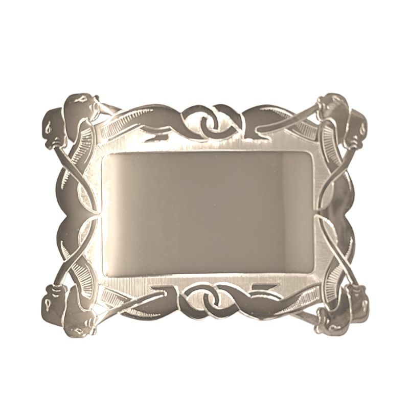 Zoomorphic Design Buckle in Sterling Silver by Hamilton and Inches