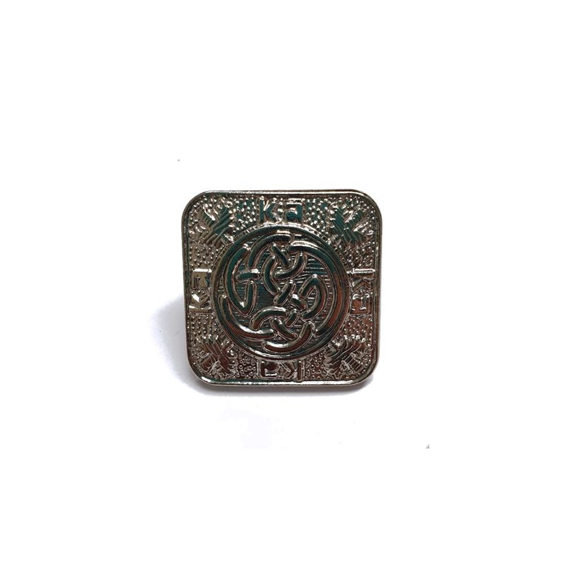 Kinloch Anderson Chrome Celtic Button - Small
