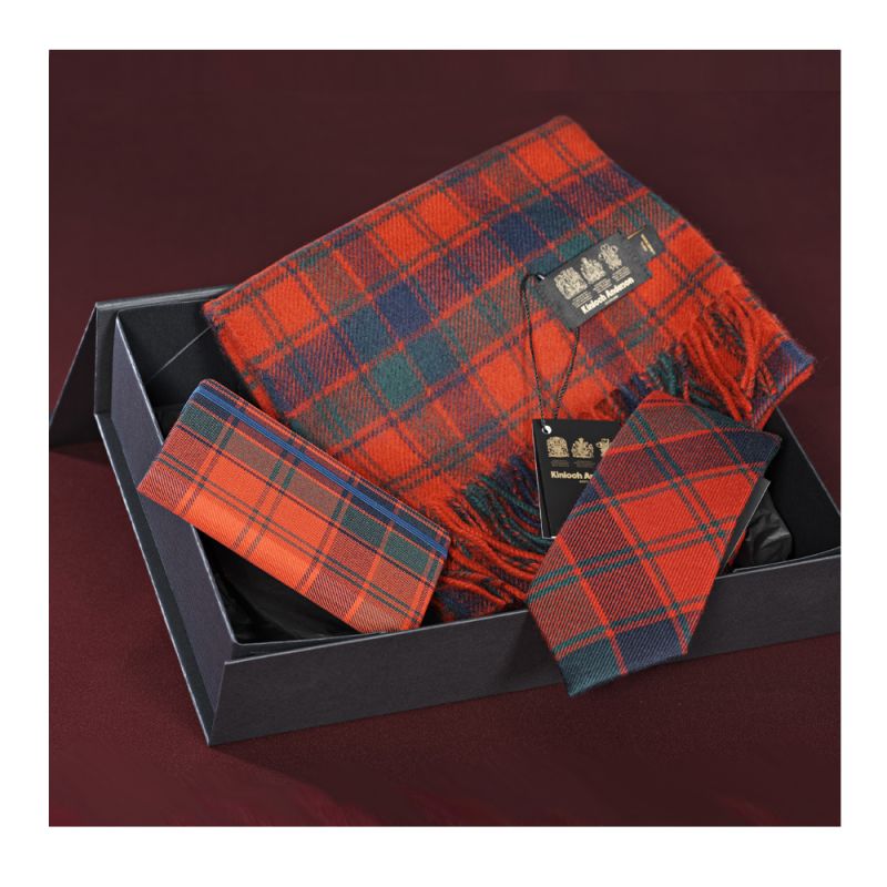 Gift Set in Robertson Red Tartan
