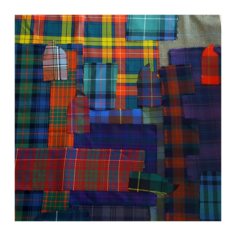 Tartan and Tweed 100% Wool Offcuts